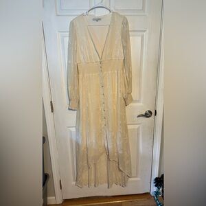 Baltic Born vintage cream maxi dress